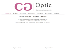 Tablet Screenshot of cgoptic.com